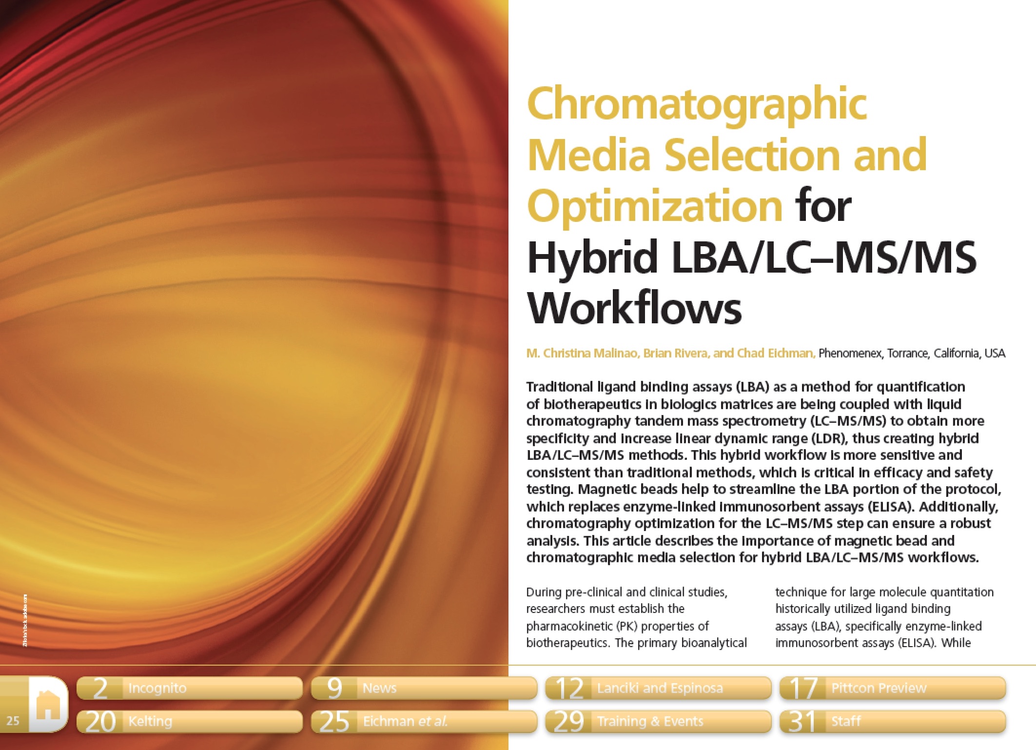 How to get ahead in metabolomics